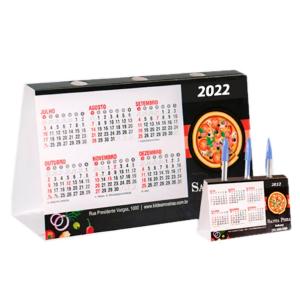 Calendário de Mesa, Porta Caneta