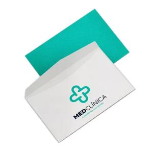Envelopes Comercial offset 90g 11.4x16.2cm 4x0 Coloridos Padrão 